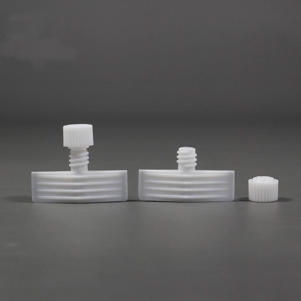 จุกพลาสติก HL050 ขนาด 5 มม. PE สำหรับซองรีฟิลและบรรจุภัณฑ์เครื่องสำอาง