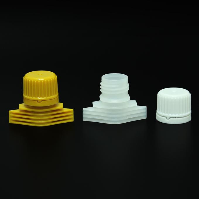 จุกพลาสติก HL160W ขนาด 16 มม. PE สำหรับซองรีฟิลผลิตภัณฑ์ดูแลบ้าน