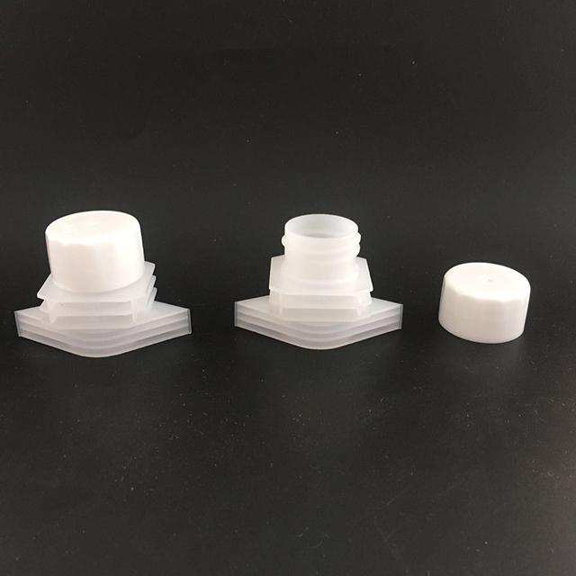 จุกพลาสติก HL220D ขนาด 22 มม. PE สำหรับซองรีฟิลอุตสาหกรรมขนาดใหญ่