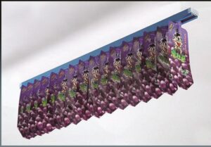 Plastic rail 77 length