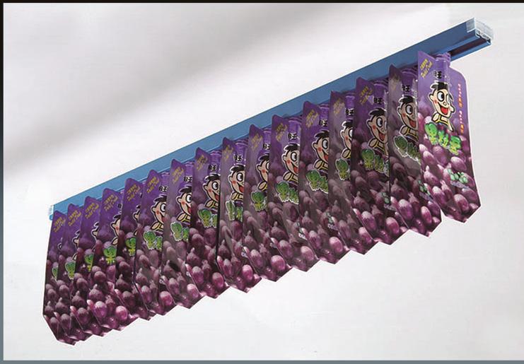 Plastic Rail 77mm Length Packaging Accessory for Bag and Flexible Pouch