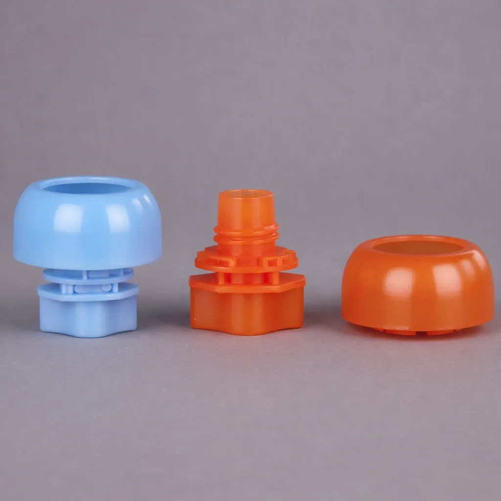 ฝาจุกติดซองพลาสติก SM58-A 8.6mm HDPE สำหรับบรรจุภัณฑ์