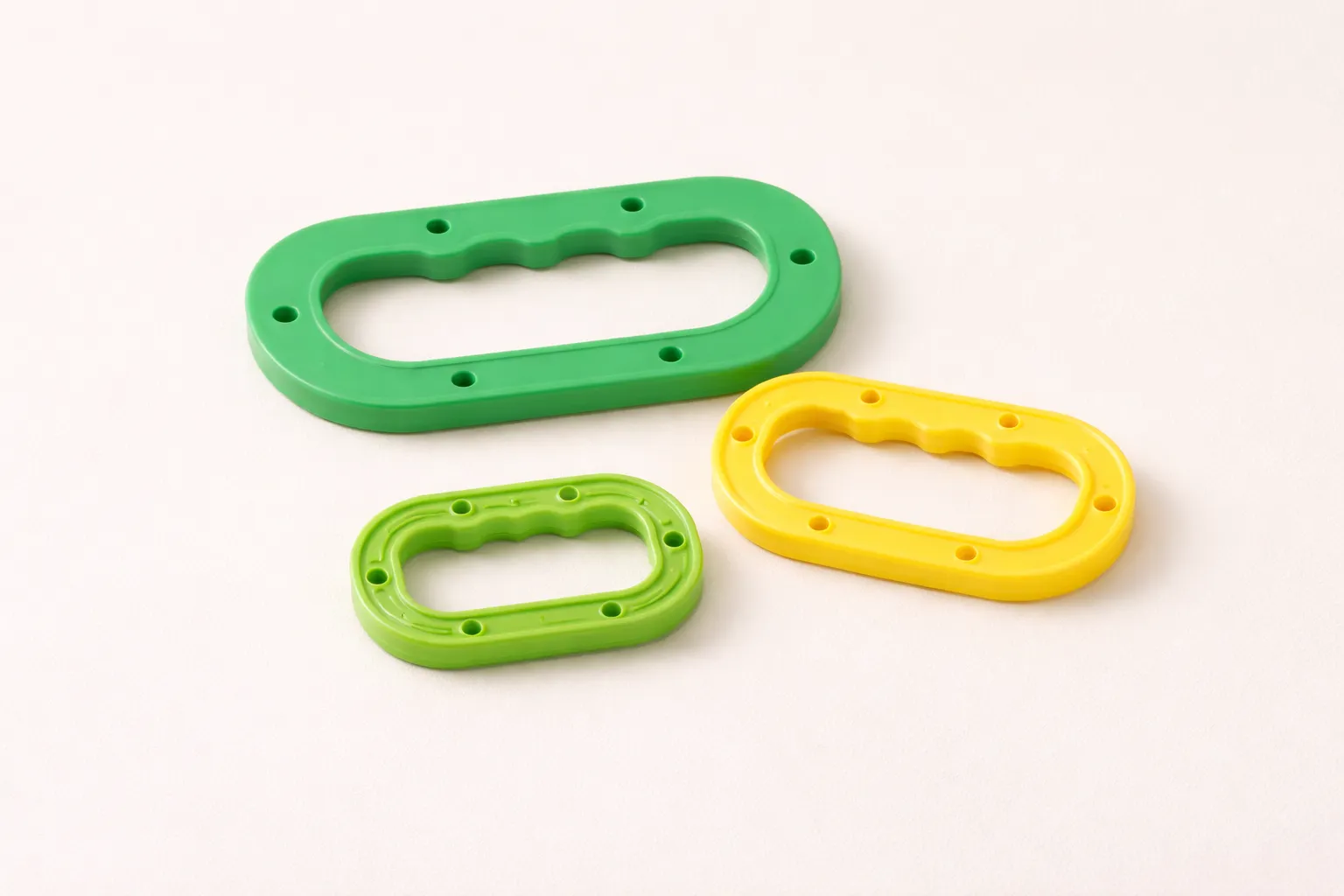 ที่จับพลาสติก หูหิ้วพลาสติกสำหรับบรรจุภัณฑ์ OEM