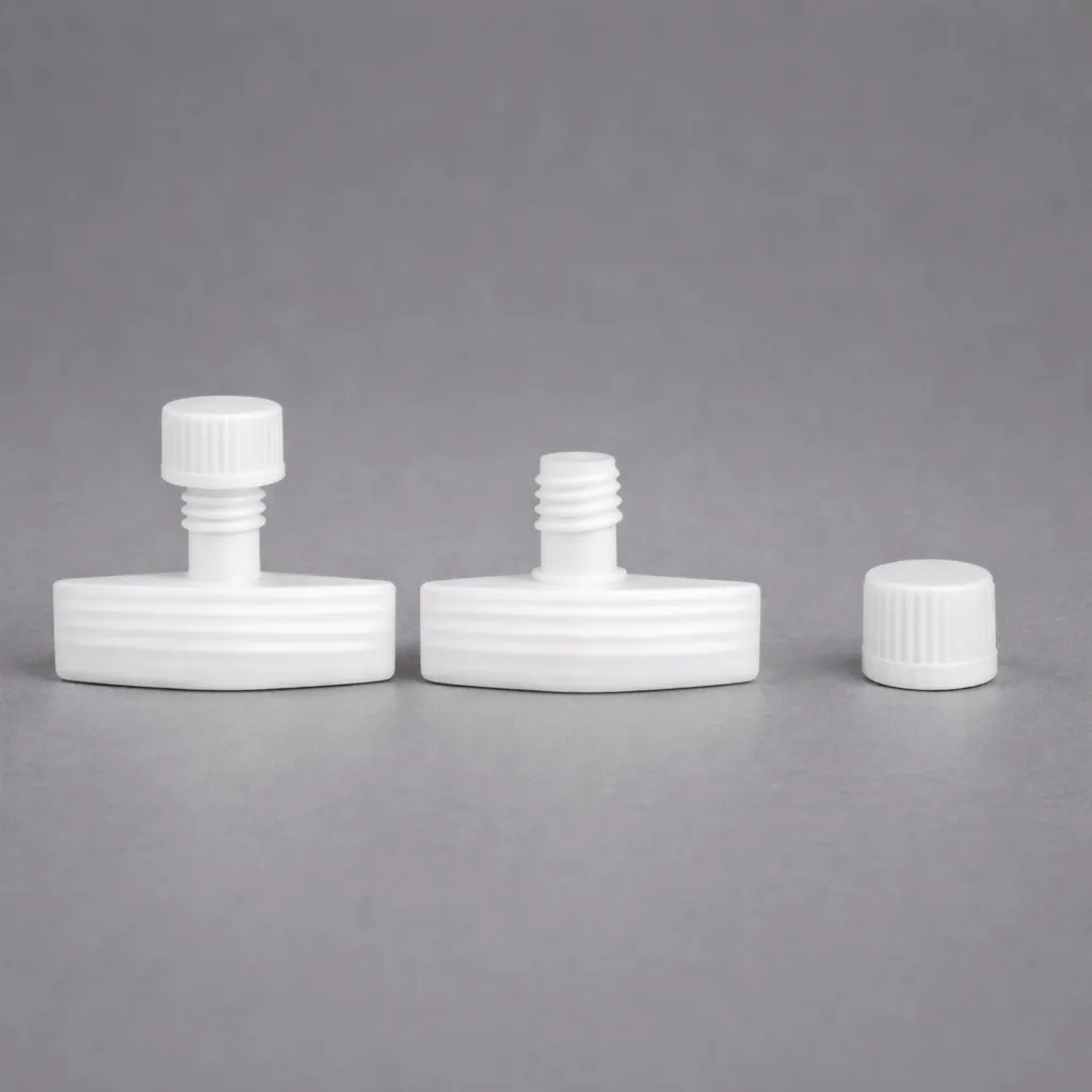 ฝาจุกติดซองพลาสติก SM01 5.0mm HDPE สำหรับบรรจุภัณฑ์