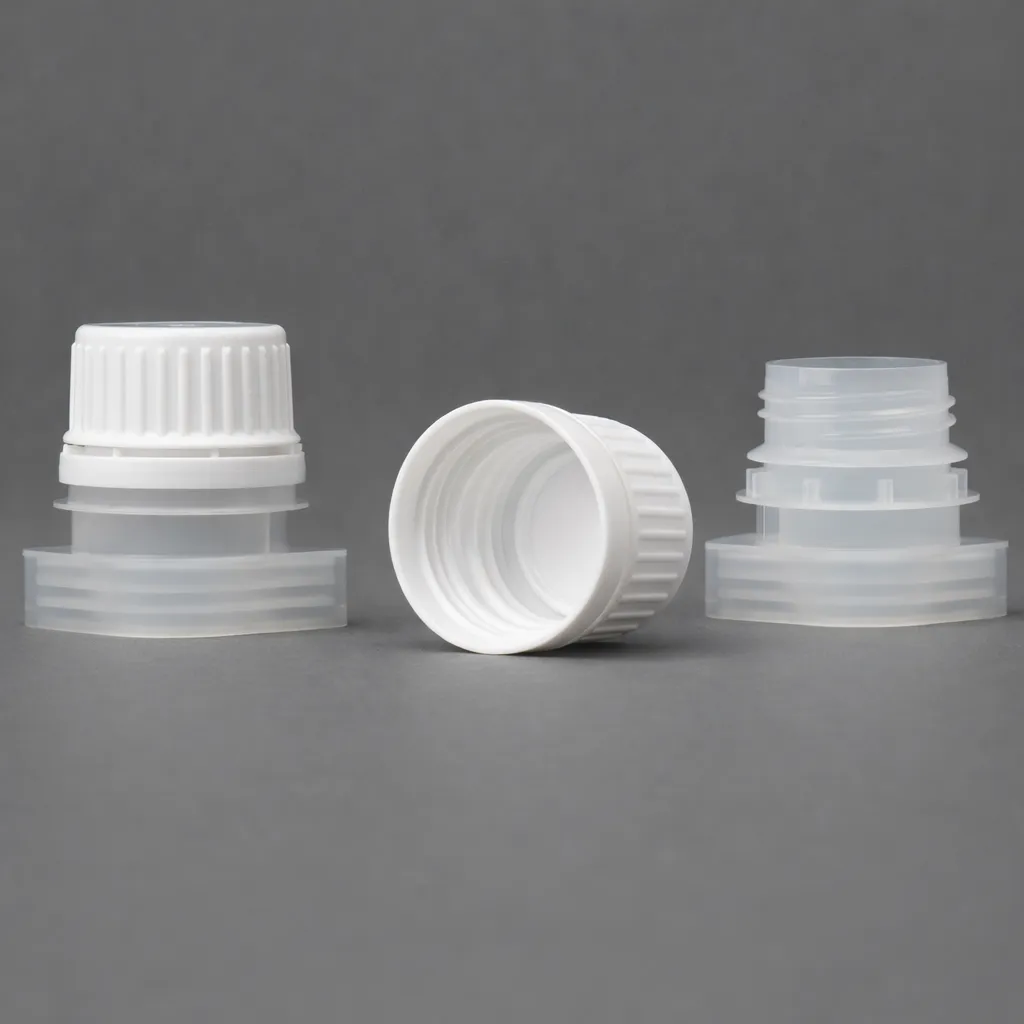 ฝาจุกติดซองพลาสติก SM08 22.0mm HDPE สำหรับบรรจุภัณฑ์