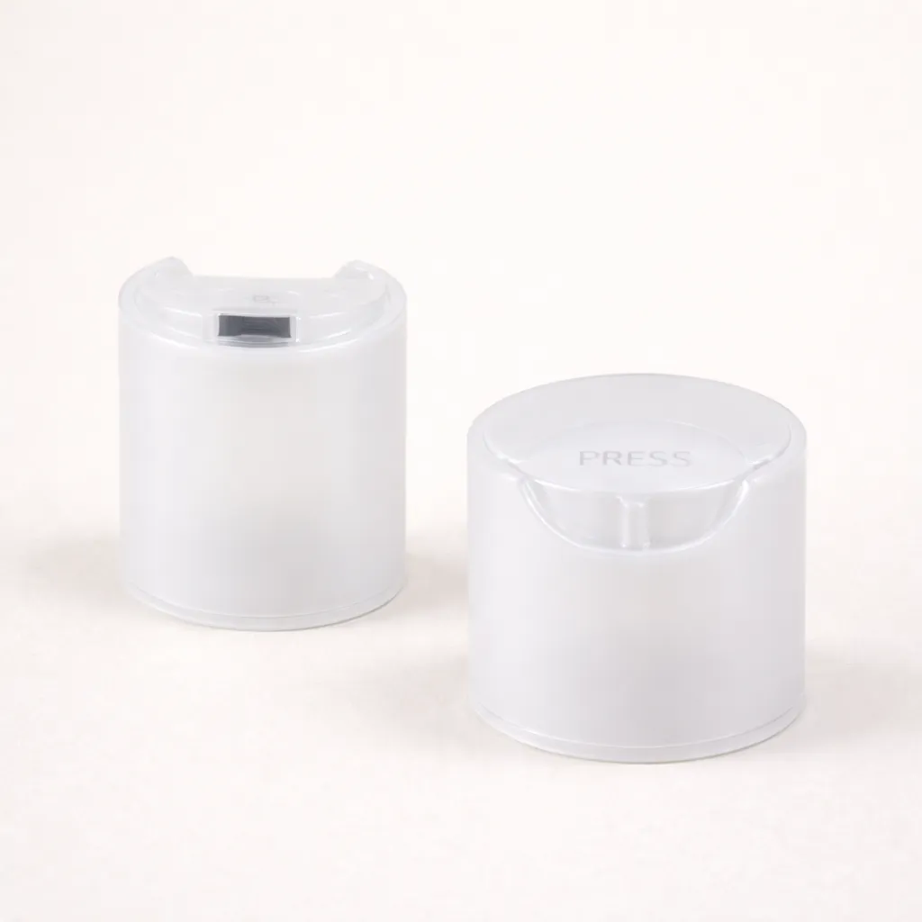 ฝากด ฝาพลาสติกแบบกด OEM สำหรับขวดครีมและโลชั่น